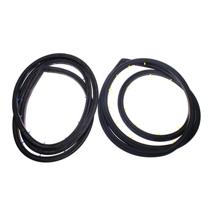 Rear Door Weatherstrip x2 for Mitsubishi Sigma Colt Galant A121 1600 1976-1980