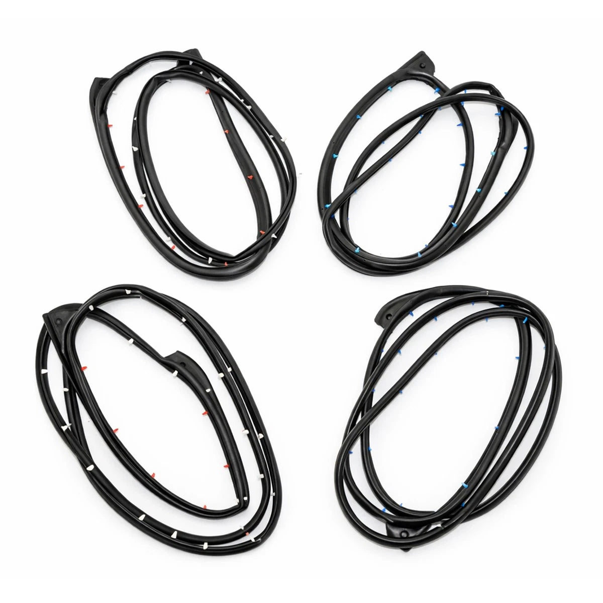 Set of 4 Weatherstrips for Toyota Fortuner (2015–2025)