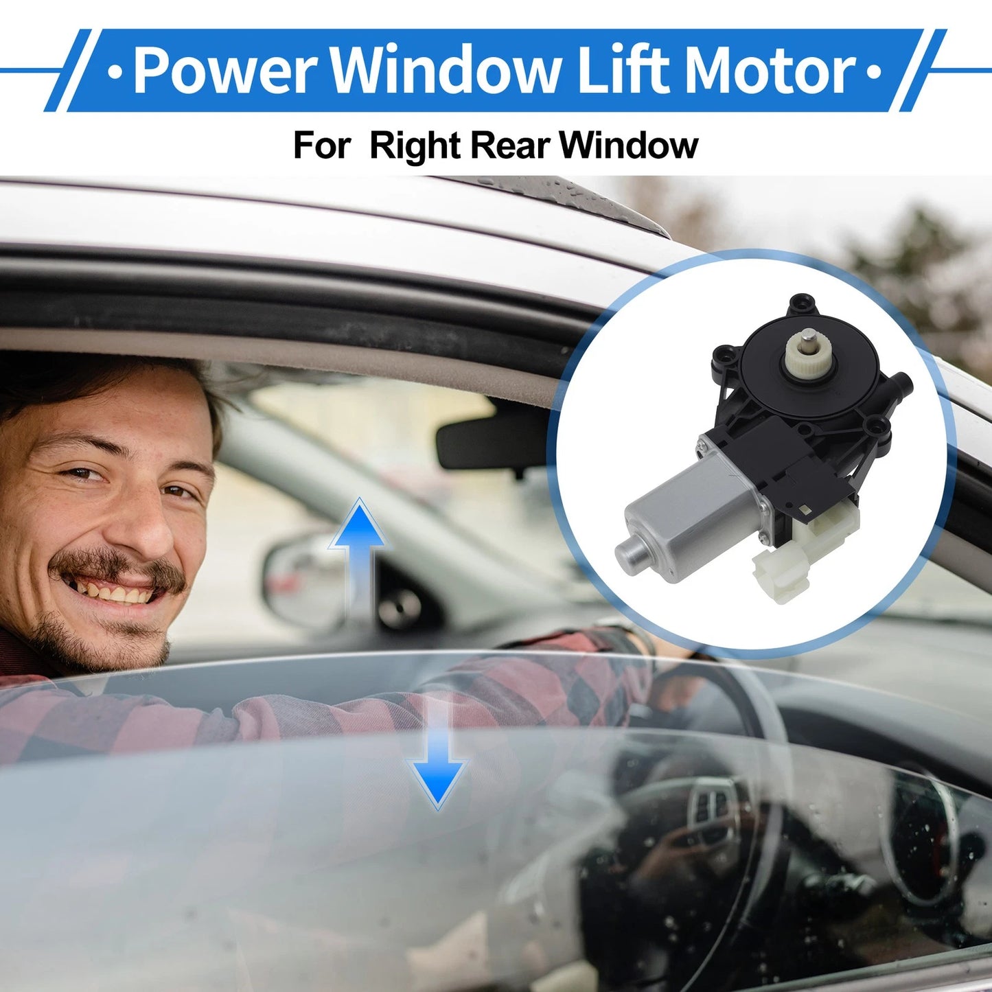 Power Window Regulator Lift Motor No.6CP114553H1A for Ford Focus 3 (2012–2018)