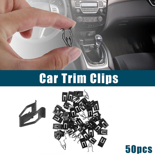50 Pcs Interior Retainer Fastener Clips for Ford Mazda