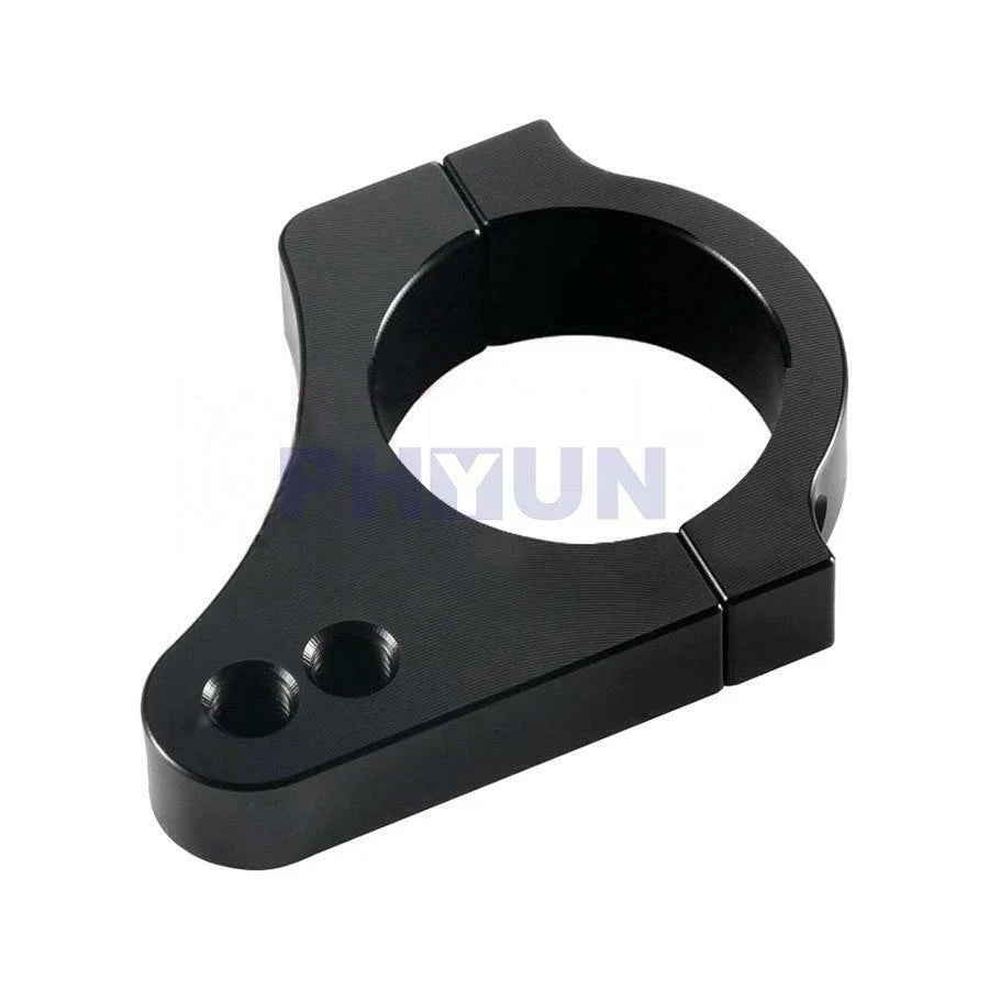 32mm Universal Motorcycle Steering Damper Fork Frame Clamp Bracket CNC Alu