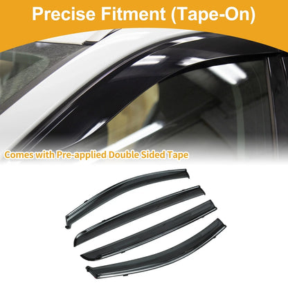 Window Deflectors for Chevrolet Aveo Hatchback 2007-2011 Side Vent Visors