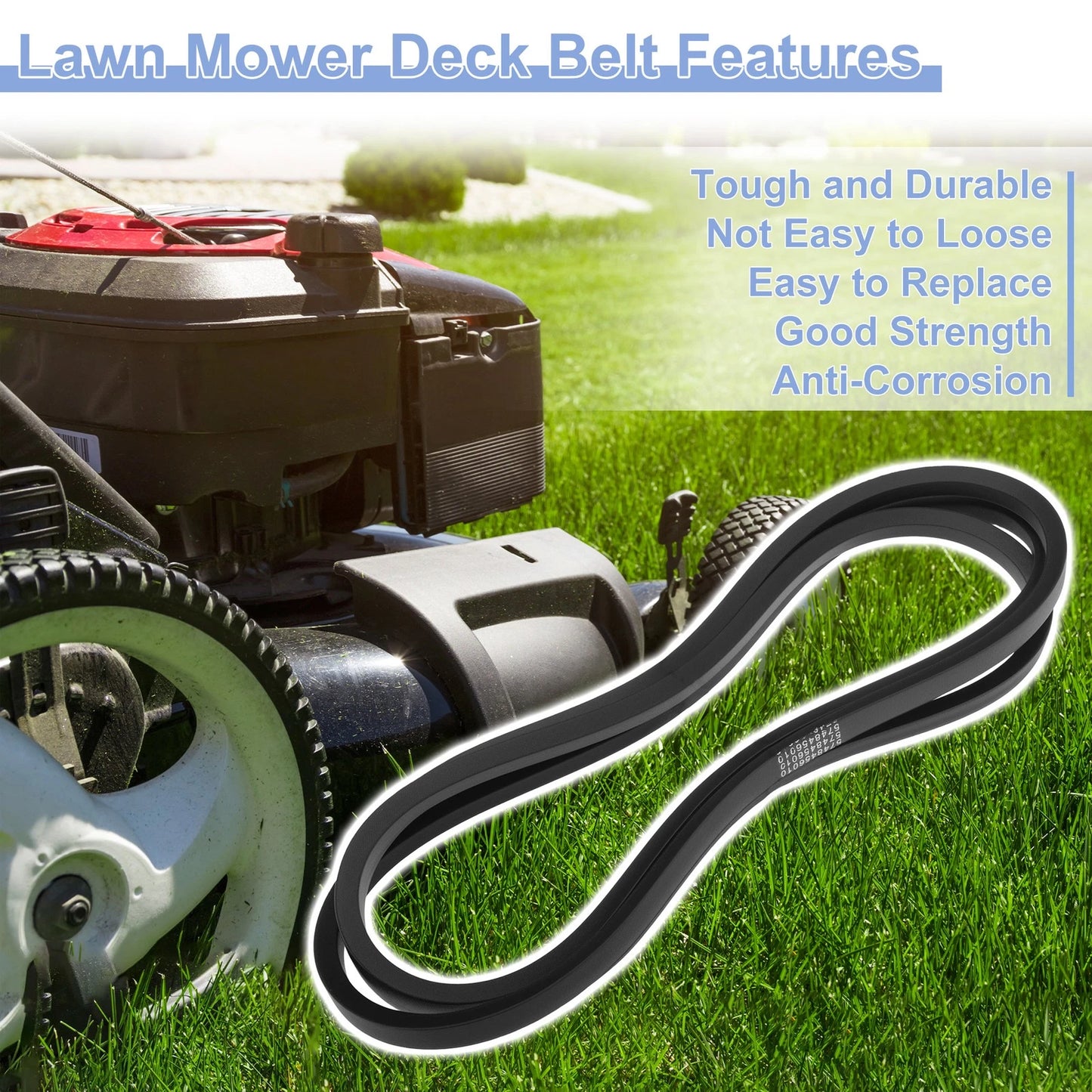 Lawn Mower Deck Belt No.574845601 for Husqvarna YT42XLS YTH2242 YTH24V42LS