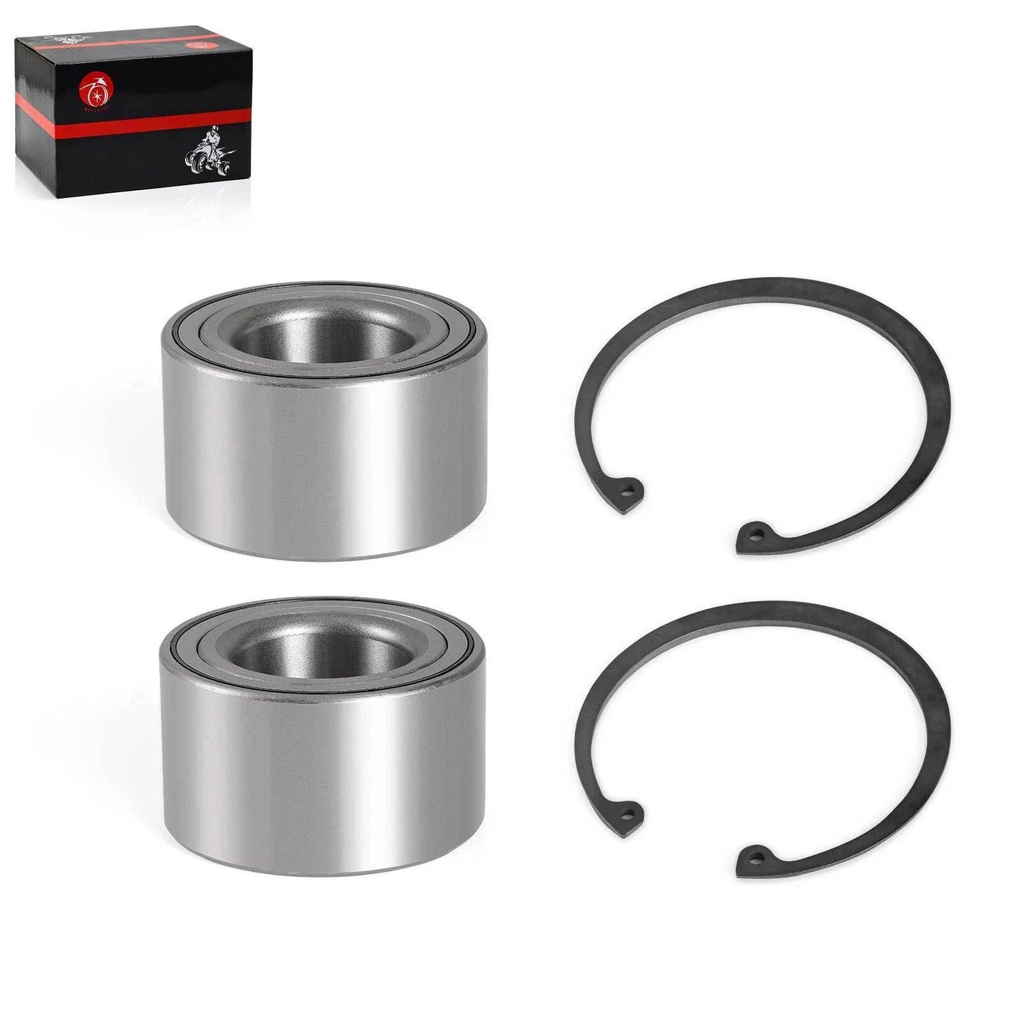 2 x Rear Wheel Bearing + Circlip for Kawasaki Teryx KRX KRX4 1000 (2020-2024)