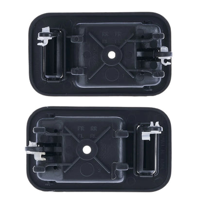 2x Rear Right & Left Inner Door Handle Gray for Suzuki Swift (1989–1991)