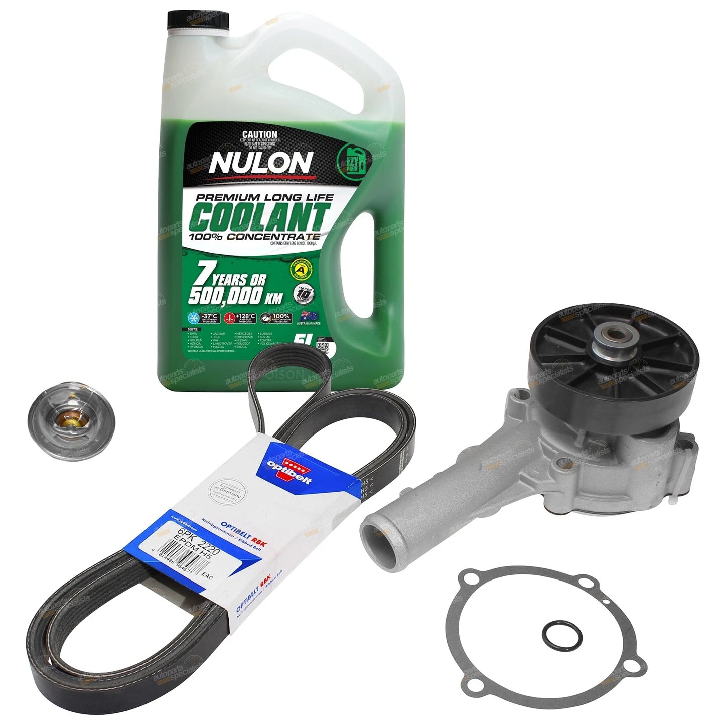 Water Pump Thermostat Coolant Kit for Ford Territory (2004–2014)