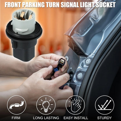 2 x Front Turn Signal Tail Light Sockets for Dodge Charger (No. 5139886AA)