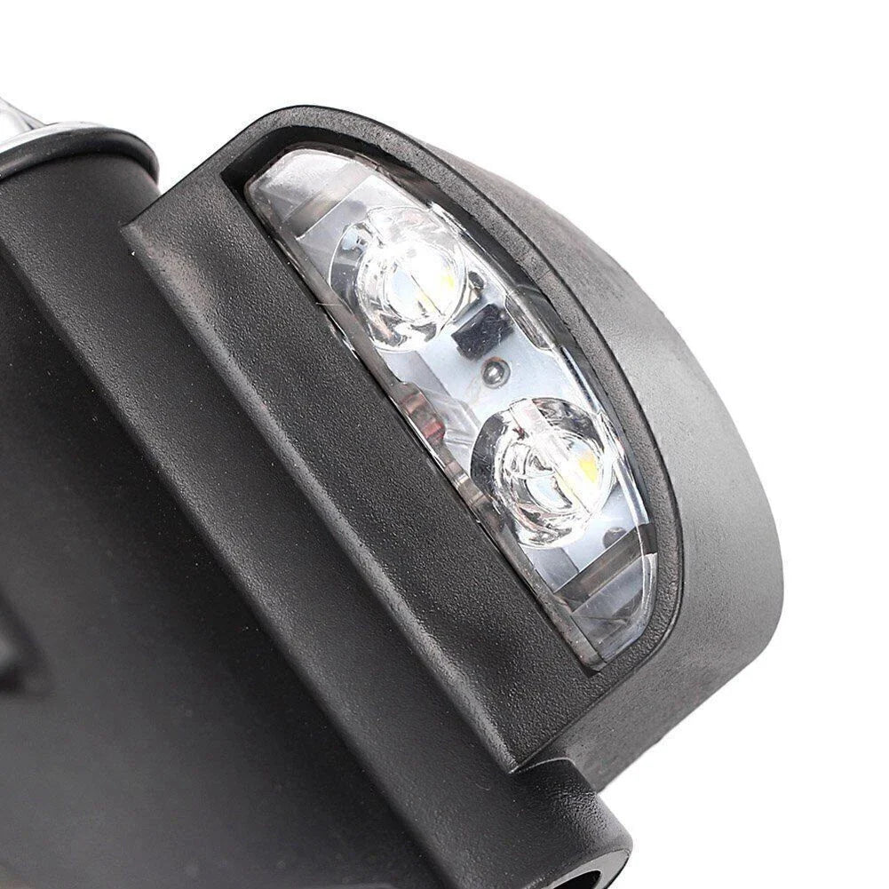 LED Light License Plate Side Mount for Harley Sportster XL883 XL1200 (2004-2023)