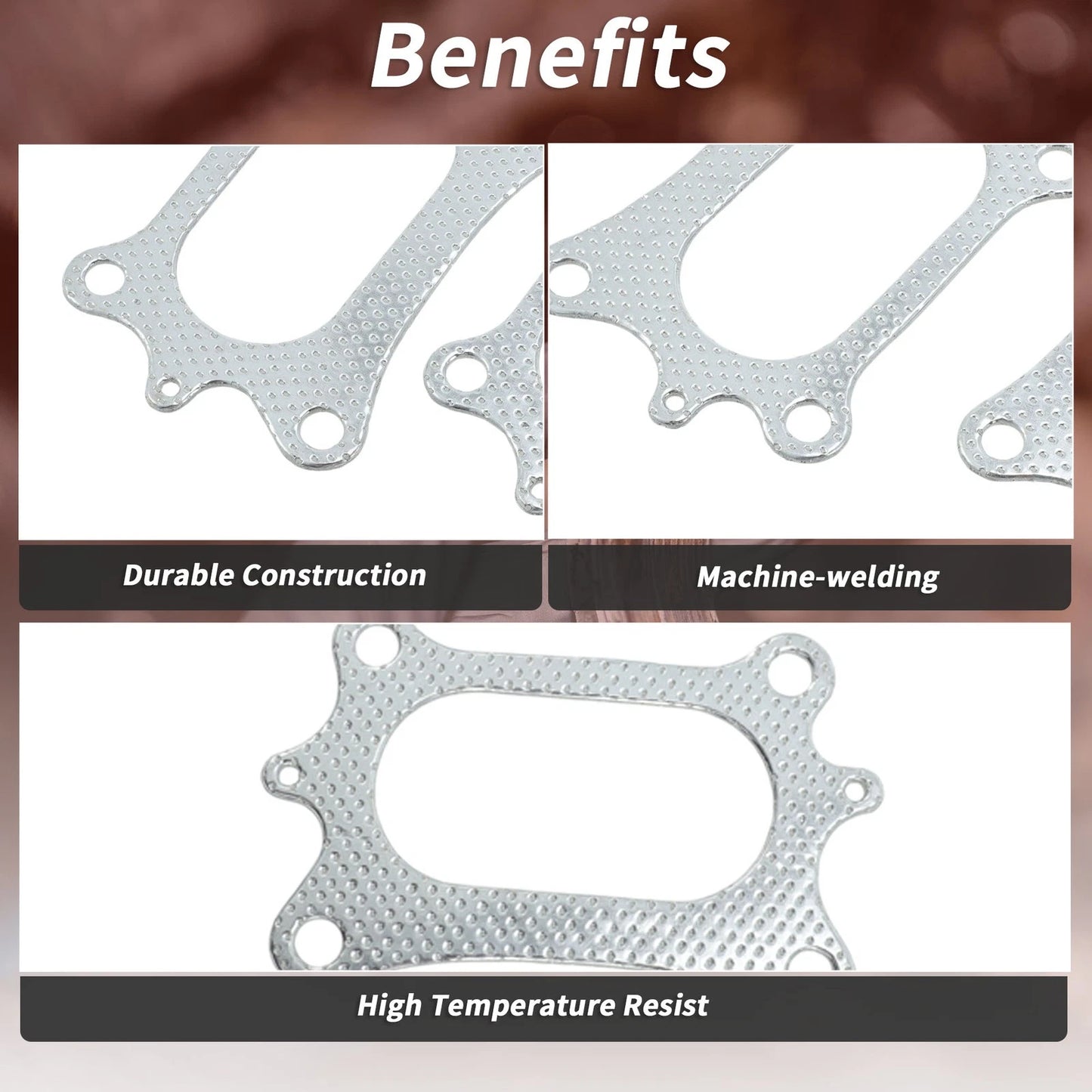2X Exhaust Manifold Header Gasket for Honda Odyssey (2008–2020) No. 18115R70A01