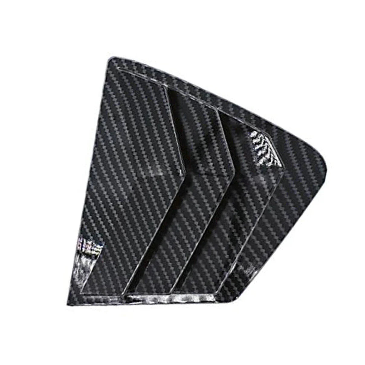 2 x Car Side Quarter Window Vent Louver Covers for Honda Civic (2012–2015)