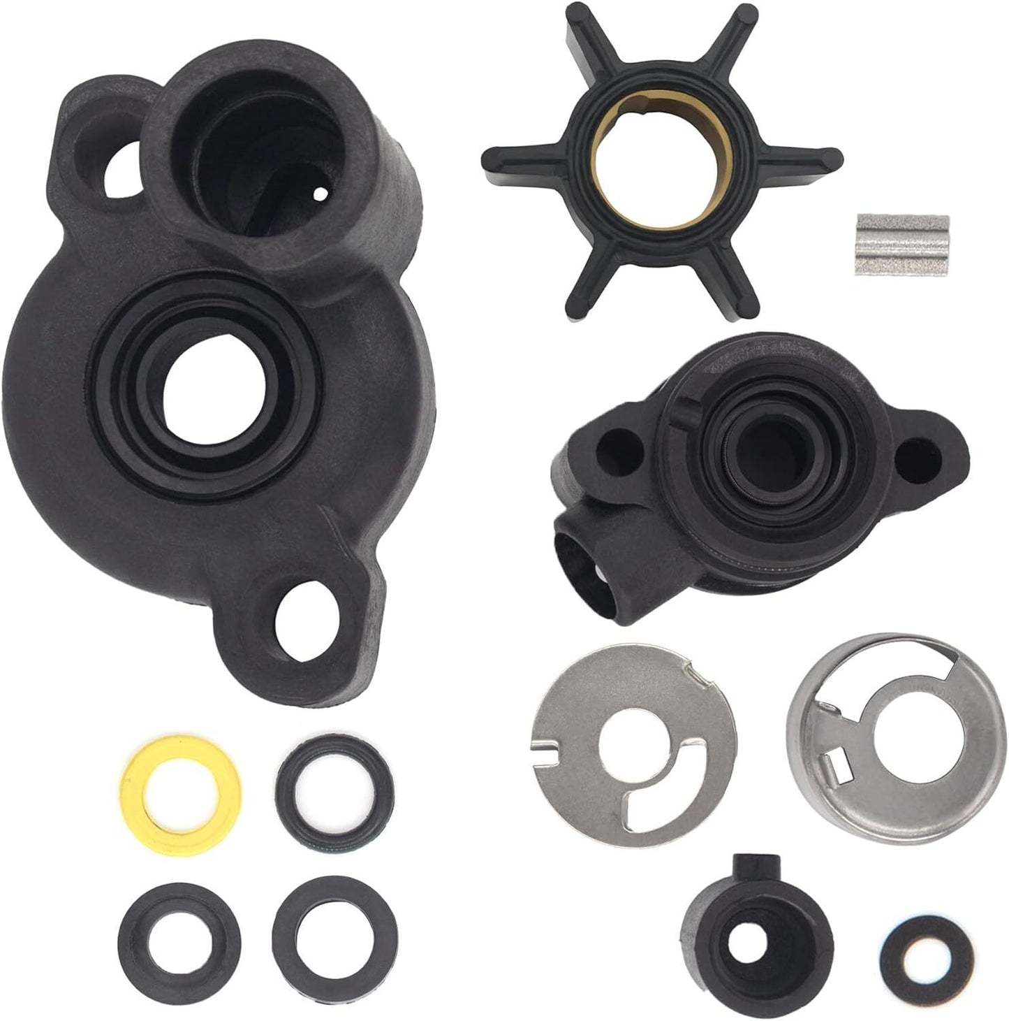 Water Pump Impeller Kit for Mercury 4-9.8 HP (Year Range Not Specified)