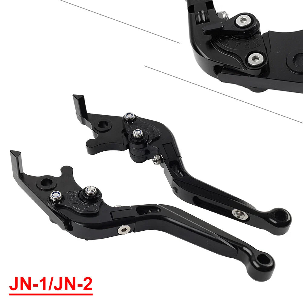Black Extendable Brake Clutch Levers for BMW F900R F900XR F750GS F850GS (2019-2023)
