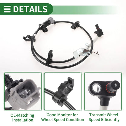 ABS Wheel Speed Sensor No. 4882672AB for Dodge Dakota (1997–1999)
