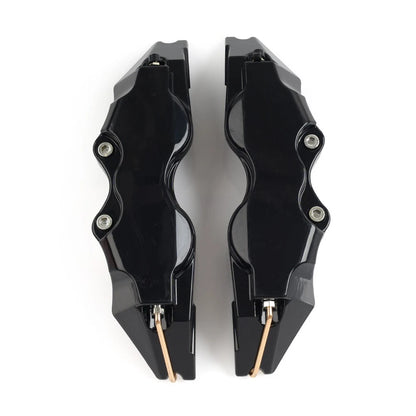 3D Style Brake Caliper Covers Set for Universal Fit (Black)