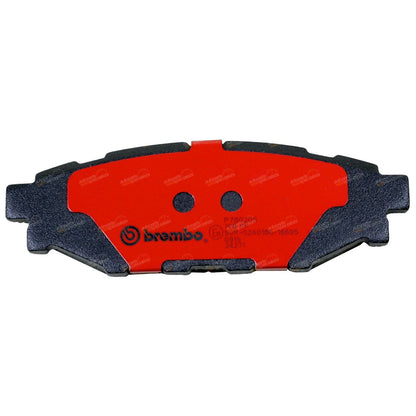 Set of 4 Brembo Rear Disc Brake Pads for Subaru XV (2012–2017)