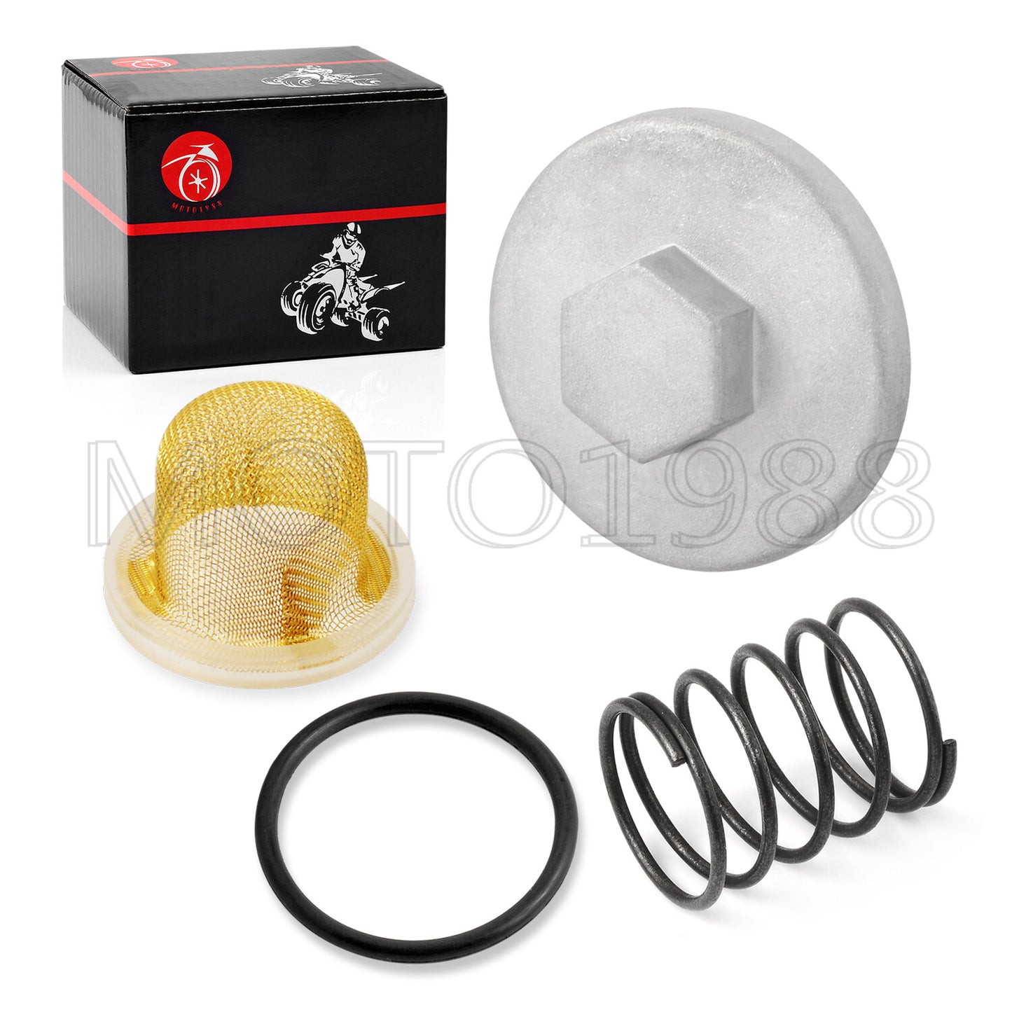 Oil Drain Plug Cap & Strainer for Yamaha Timberwolf 250 (1992–1997)