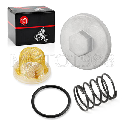 Oil Drain Plug Cap & Strainer for Yamaha Timberwolf 250 (1992–1997)