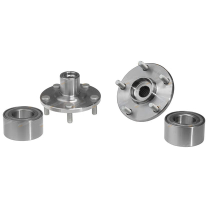 2X Front Wheel Bearing Hubs for Toyota Camry (2006–2012) FWD Sedan
