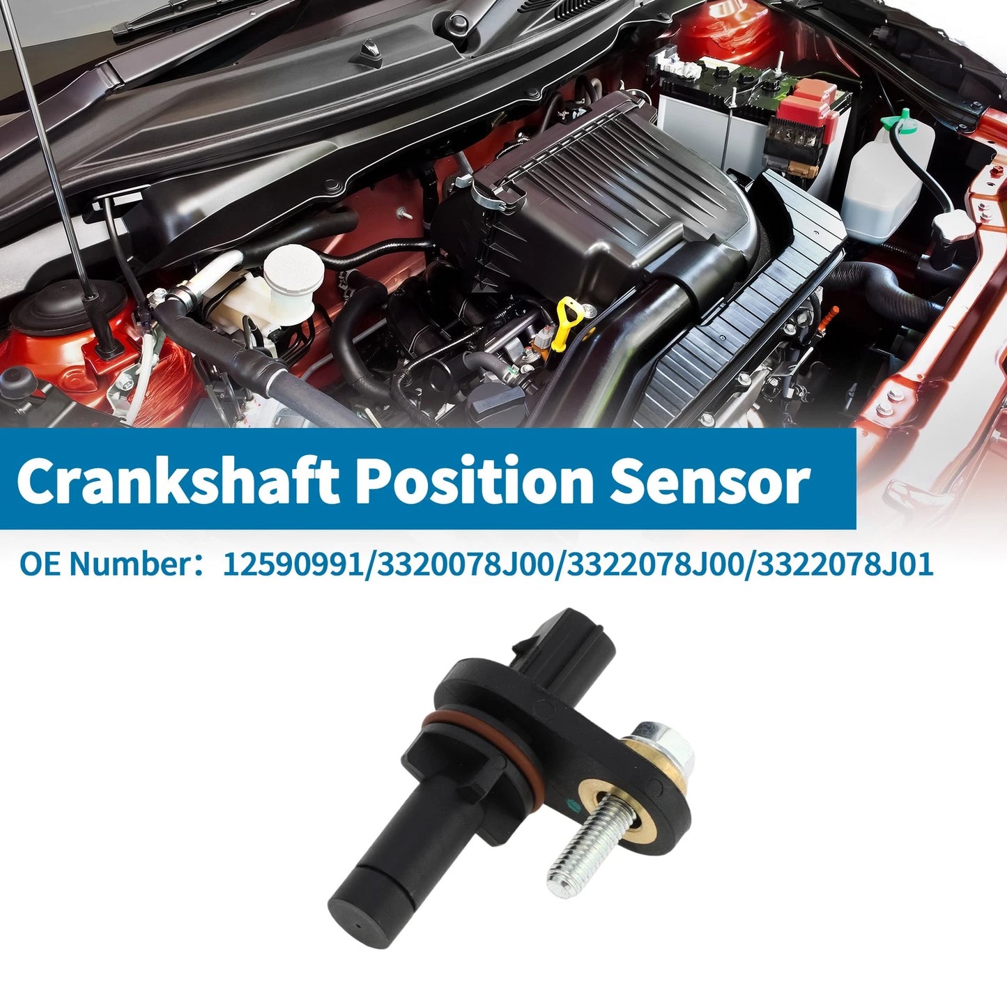 Crankshaft Position Sensor for Chevy Malibu 3.6 (2008–2009) No. 12590991
