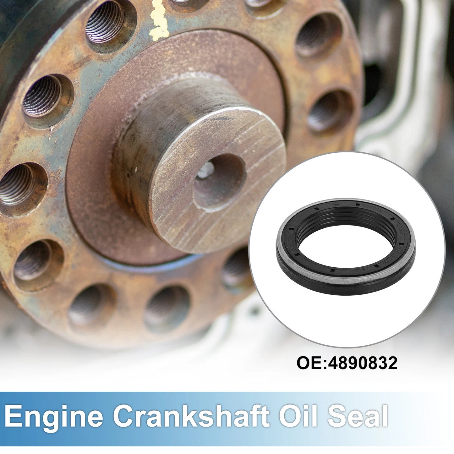 Front Crankshaft Oil Seal for Dodge QSB ISB 4.5L 6.7L (No. 4890832)
