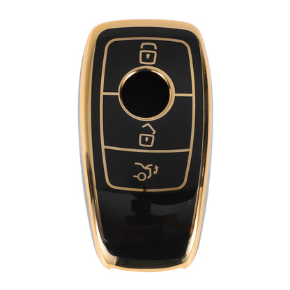 TPU Car Key Case for Mercedes Benz E Class (3 Buttons)
