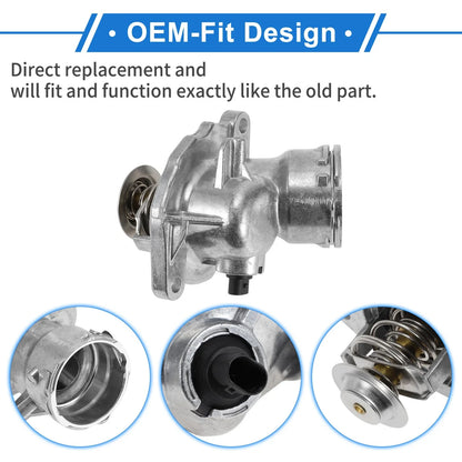 Engine Coolant Thermostat Housing for Dodge Sprinter 2500 3500 (2007-2008)
