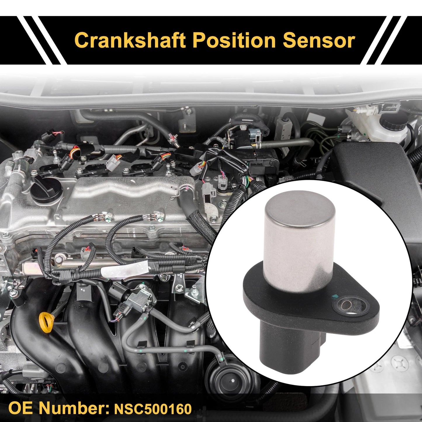 Crankshaft Position Sensor for Land Rover Range Rover Sport (2005–2013)