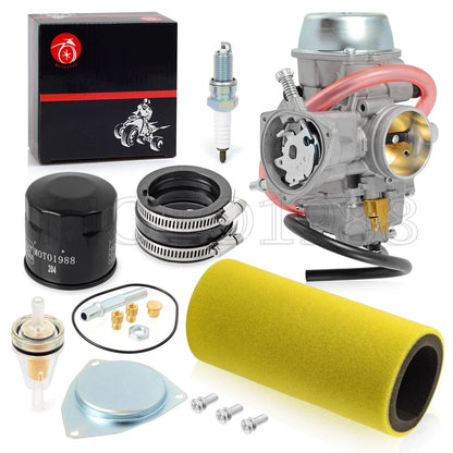 Carburetor Intake Manifold Air Filter for Yamaha Rhino 660 YXR660 (2004–2007)