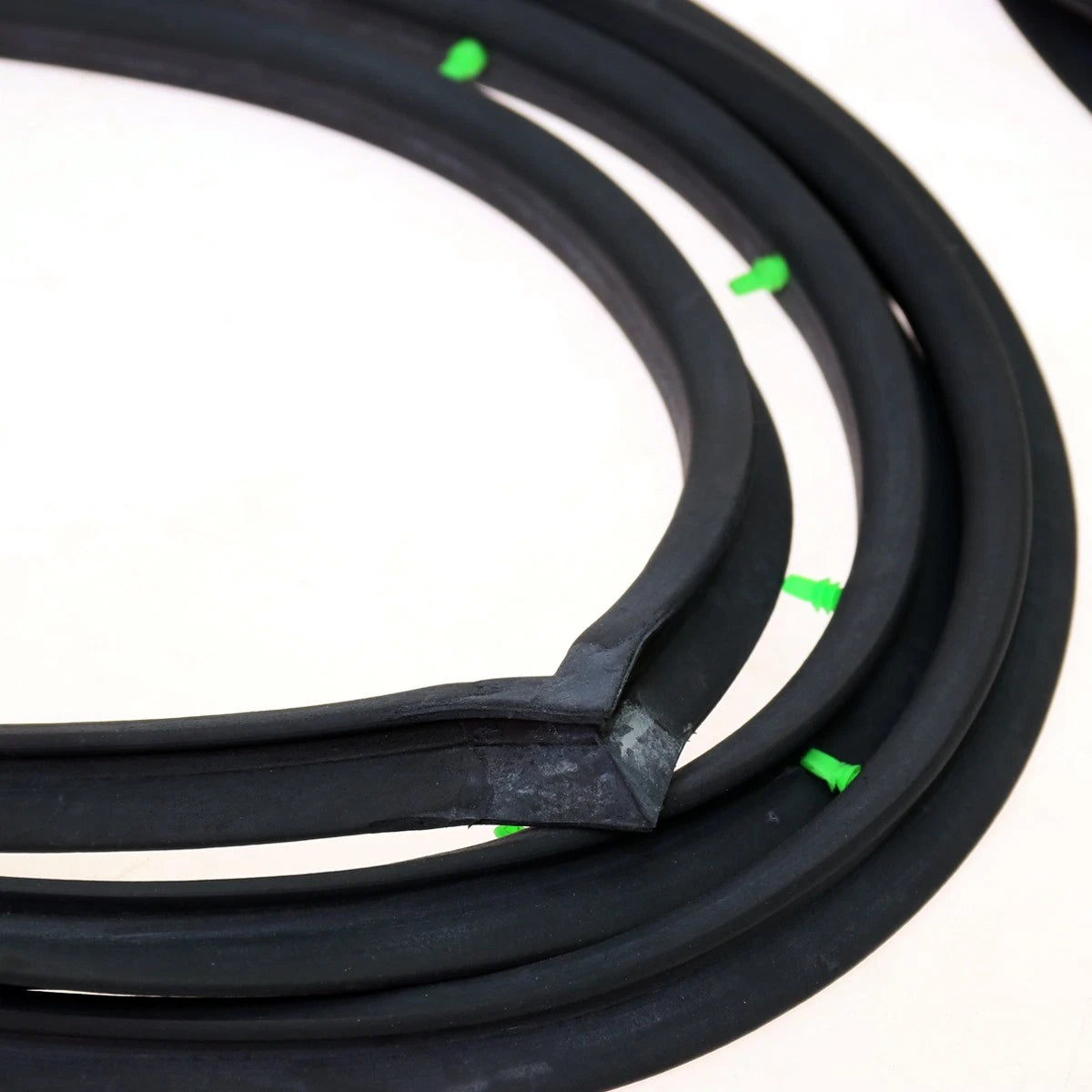 Set of 2 Front Door Weatherstrips for Nissan Datsun 120Y B210 (1974–1977)