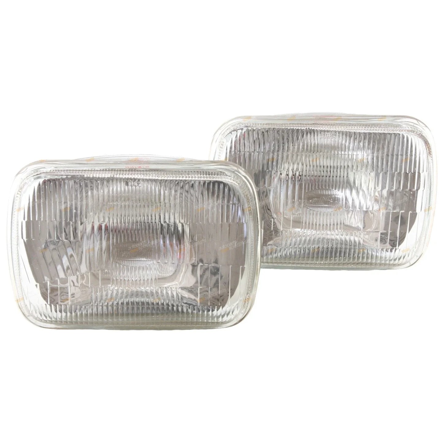 LH+RH Sealed-Beam Headlights 2x for Toyota Hilux/Hiace/Ford Courier (1978–2005)