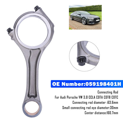 Connecting Rod 059198401N 059198401H for Audi Porsche VW 3.0 (CCLA-CDTC)