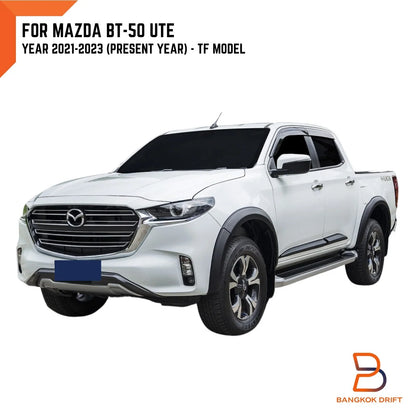 Matte Black OEM Style Side Door Cladding for Mazda BT-50 (2021-2023)