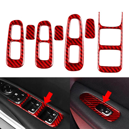 6X Door Trim Pillar Posts Cover Kit for KIA Optima (2011–2015) Gloss Black