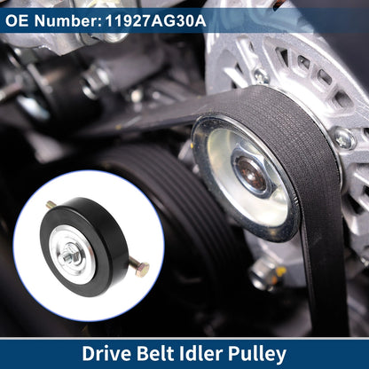 Drive Belt Idler Pulley for Nissan Pathfinder (2001–2004) No. 11927AG30A