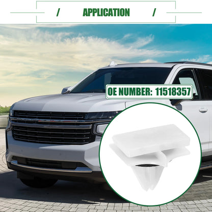50 Pcs Rocker Panel Clips for Chevrolet Avalanche (2007–2013) No. 11518357