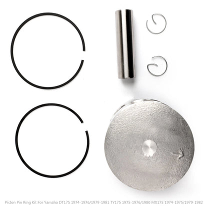 Piston Kit +0.50 for Yamaha 175DT 175MX YT175 (1974–1982) 66.50mm