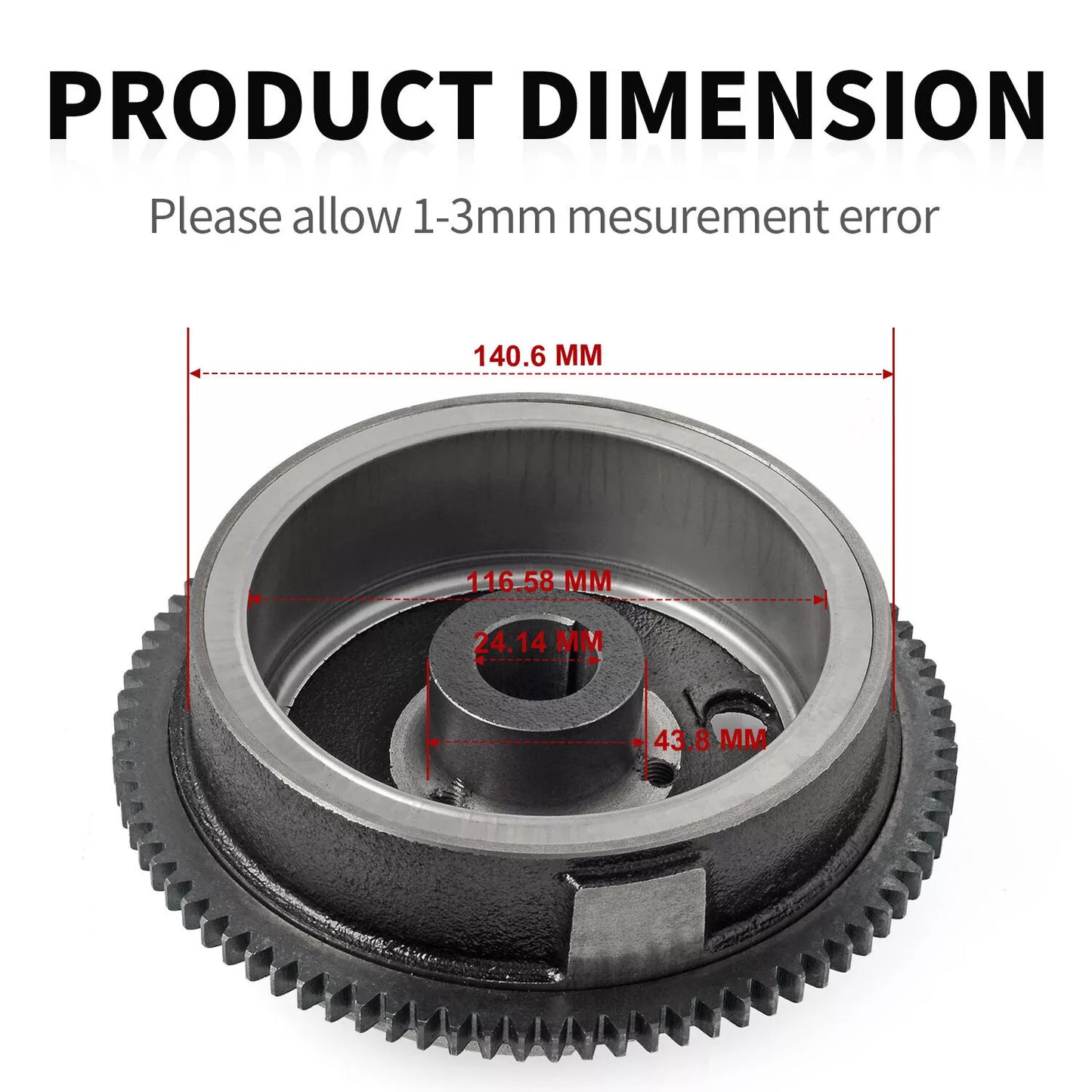 Flywheel Magneto for Polaris ATP 500 4x4 (2004)