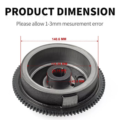 Flywheel Magneto for Polaris ATP 500 4x4 (2004)