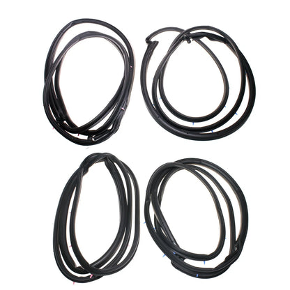 Set of 4 Weatherstrip for Toyota Corolla Altis (2000–2007)