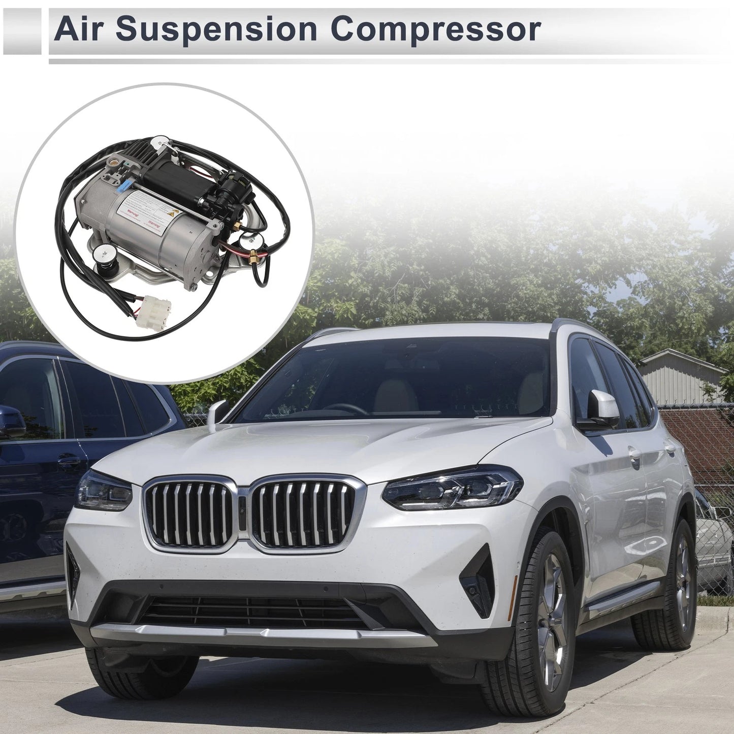 Air Suspension Compressor for BMW X5 (2000–2006) No. 37226787617