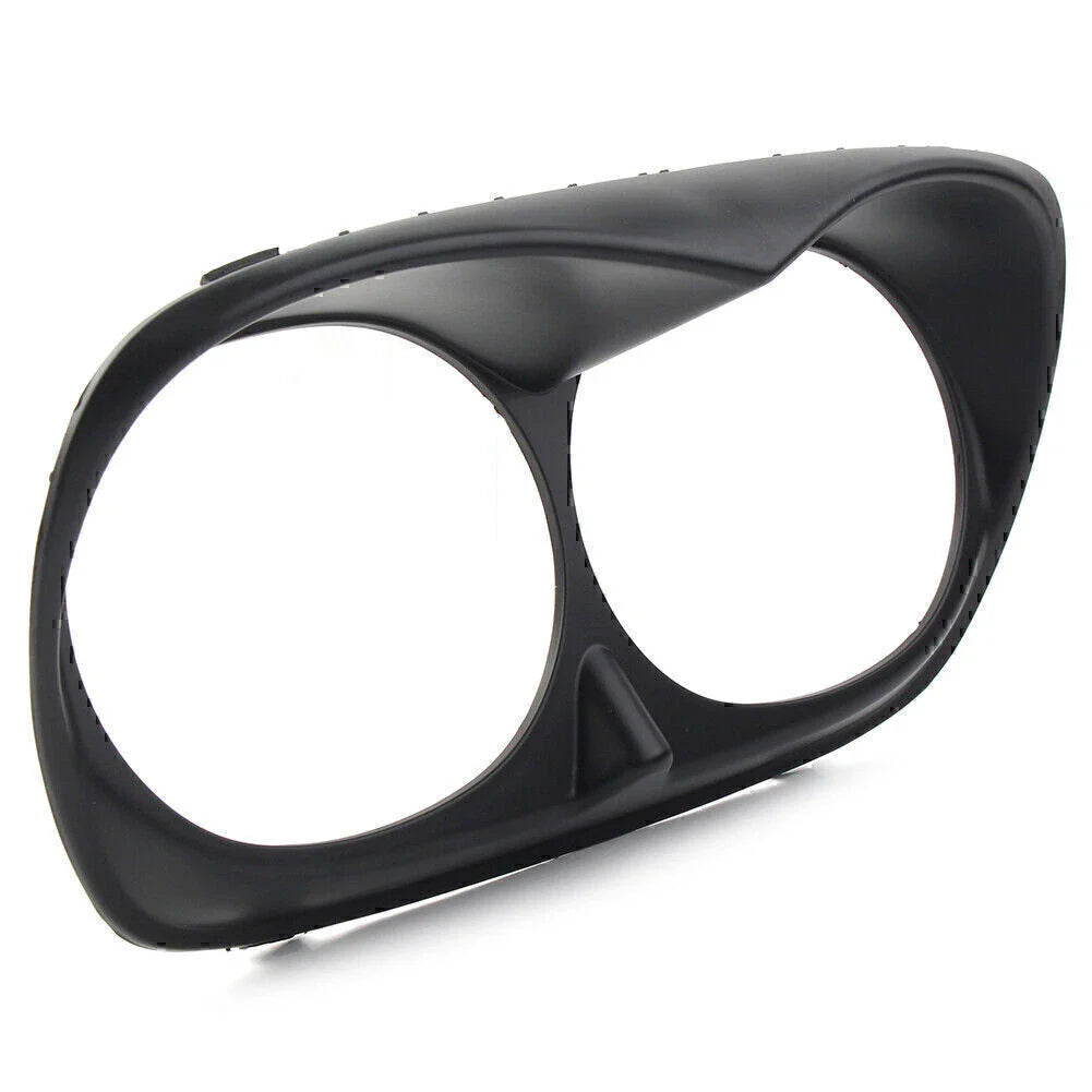 Dual Headlight Fairing Bezel Trim Cover for Harley Road Glide (1998-2013)