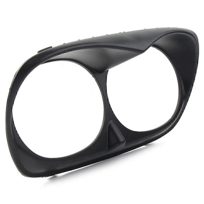 Dual Headlight Fairing Bezel Trim Cover for Harley Road Glide (1998-2013)