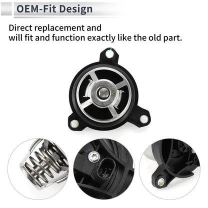 Engine Coolant Thermostat Housing Assembly for Audi A6 A7 Q8 (2019–2022)