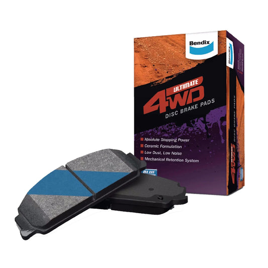 Set of 4 Bendix Ultimate Brake Pads for Ford Ranger PX (2011–2023)