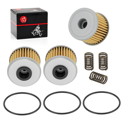 3X Oil Filter O-Ring Spring for Honda CRF250X (2004–2009, 2012–2013, 2015–2017)
