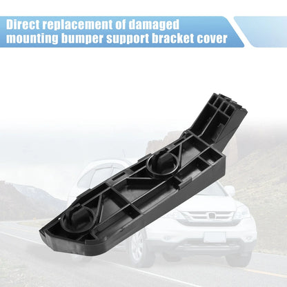 Front Bumper Bracket for Honda CR-V 2007 (2007) - Plastic Black, 2 x Items