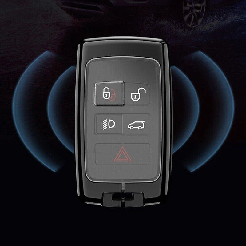 Alloy Remote Car Key Fob Case Cover for Land Rover Discovery (1994–2016)