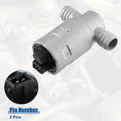 Idle Air Control Valve for BMW 318i Silver Tone (1991-1992)