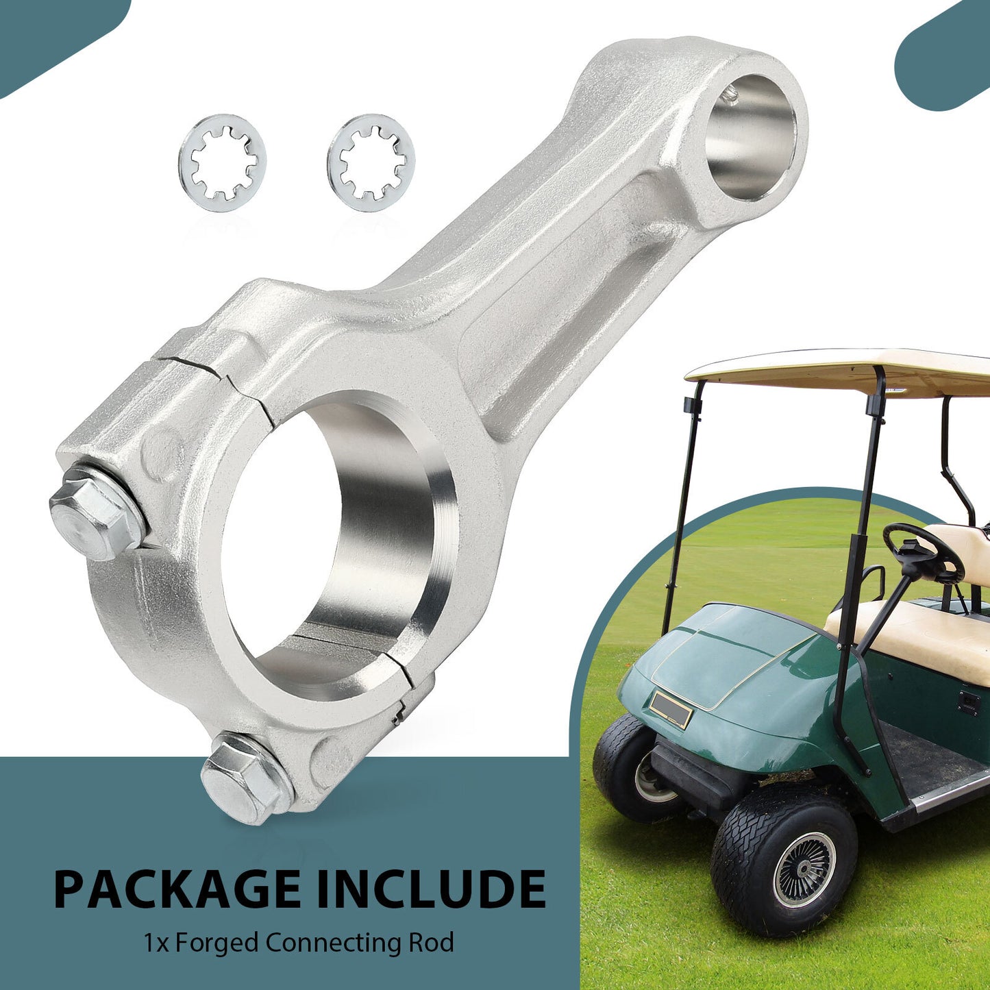 Forged Connecting Rod for EZGO 4-Cycle Golf Cart (1990–2023)