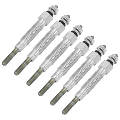 6 x Glow Plugs for Nissan GQ Patrol Diesel Maverick Safari
